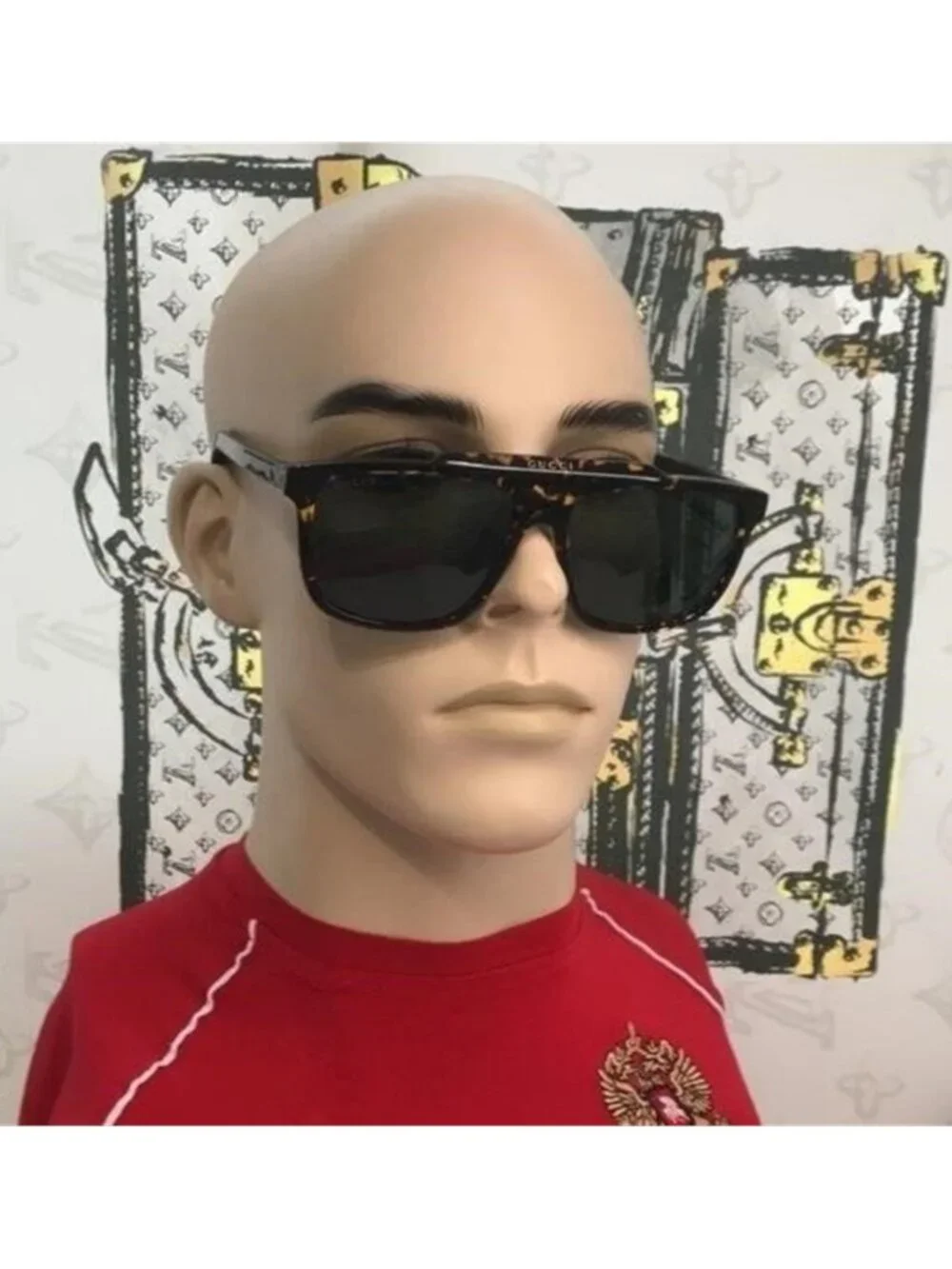 New Authentic Gucci Tortoiseshell Sunglasses GG1039s 002